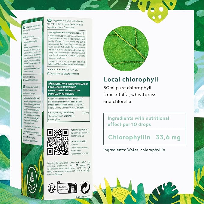 Chlorophyll Alpha Foods Njemačka - (50 ml/100 doza)