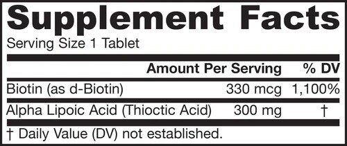 Alpha Lipoic Sustain 300 mg - 120 tableta