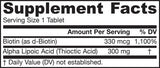 Alpha Lipoic Sustain 300 mg - 120 tableta