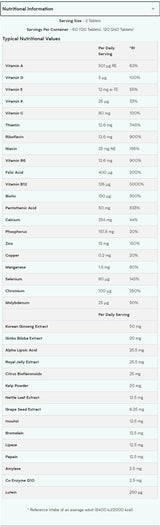 Alpha Men Super Multi Vitamin - 240 tableta
