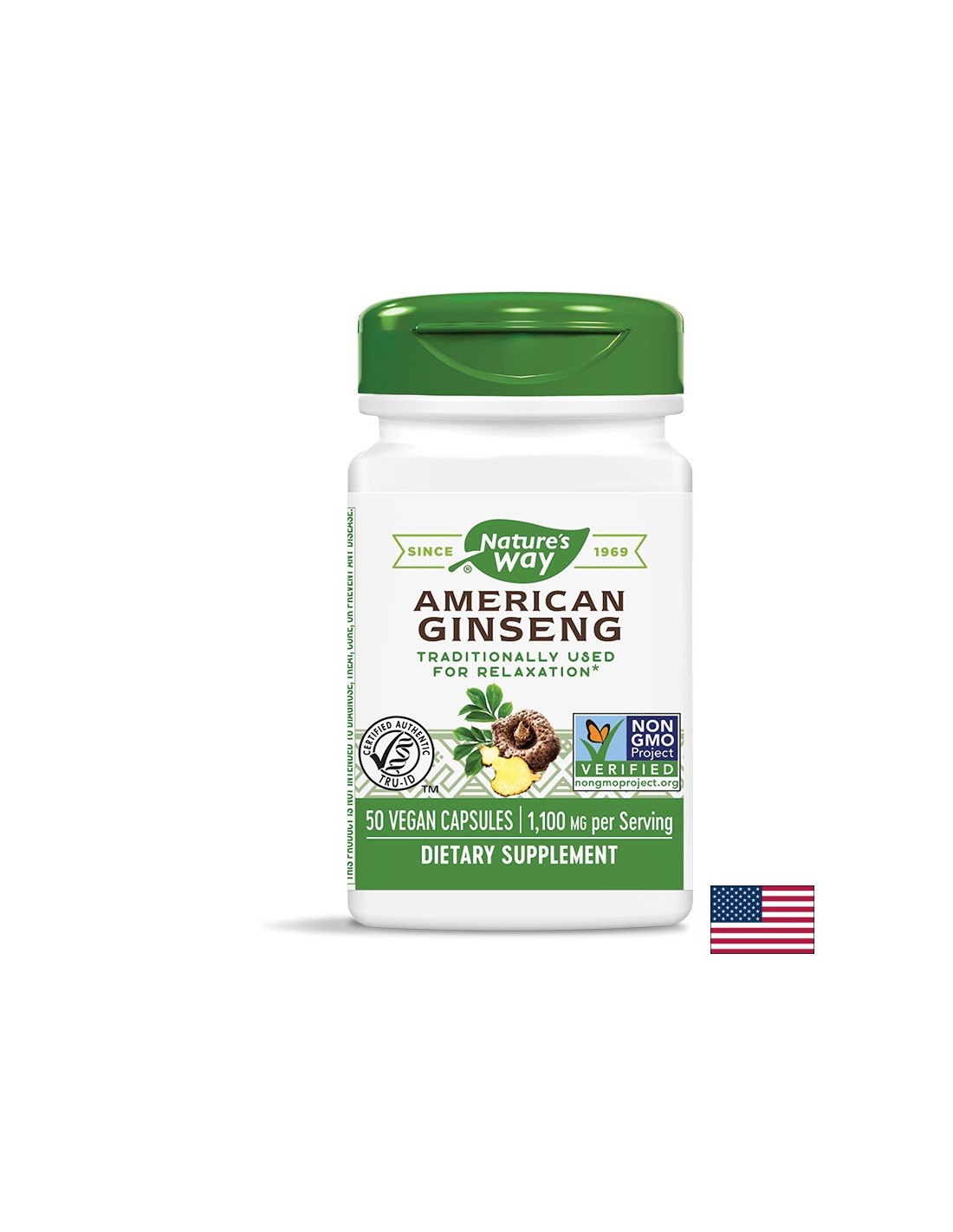 Američki ginseng 550 mg - 50 kapsula