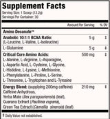 Amino Decanate Energy | s dodatkom kofeina - 360 grama