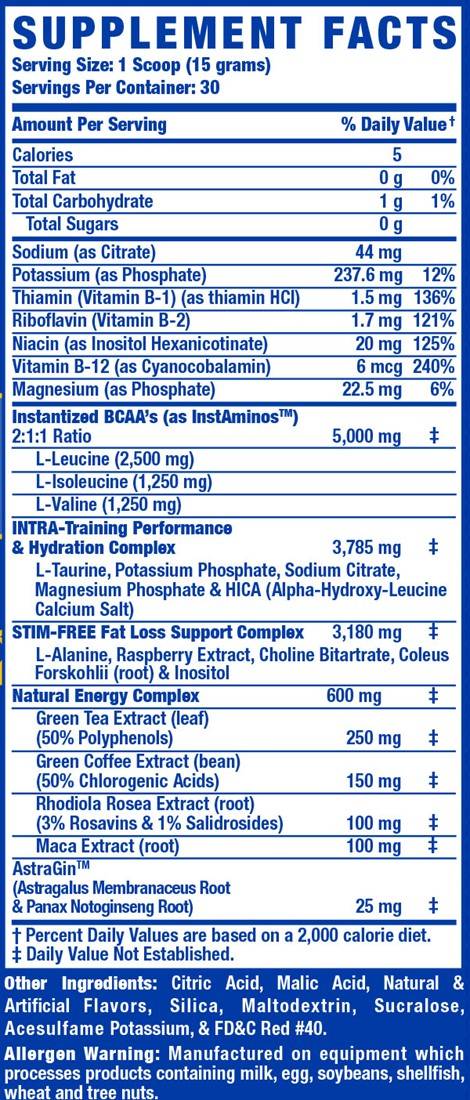 Amino-Tone | s elektrolitima & Začinsko bilje - 450 grama