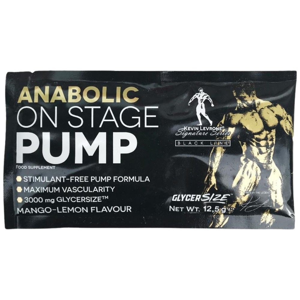 Anabolička pumpa na pozornici | Formula prije vježbanja bez stimulansa - 12,5 grama