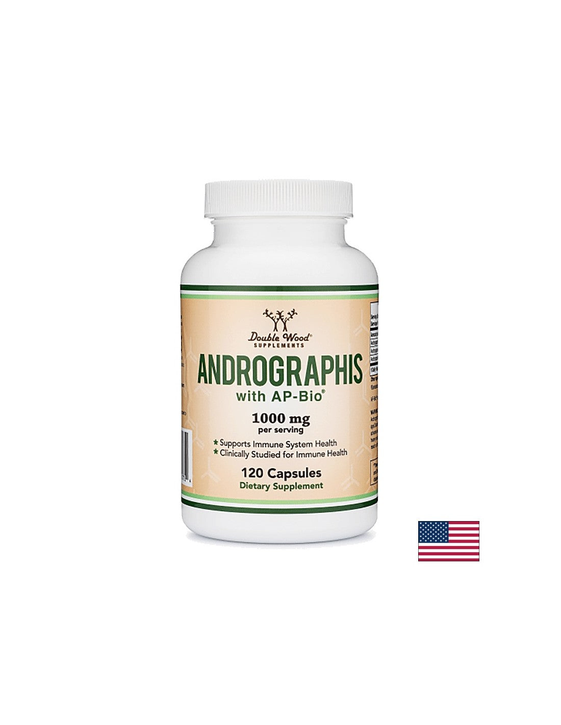 Andrographis s AP-Bio®/ Andrographis, 120 kapsula <tc>Double Wood</tc>