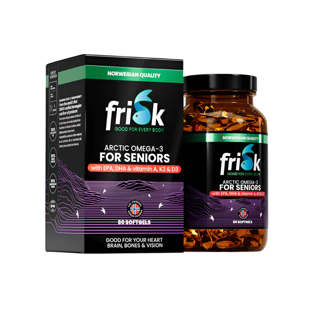 Arctic 50+ – Omega-3 – 100% divlji arktički bakalar – 80 kapsula