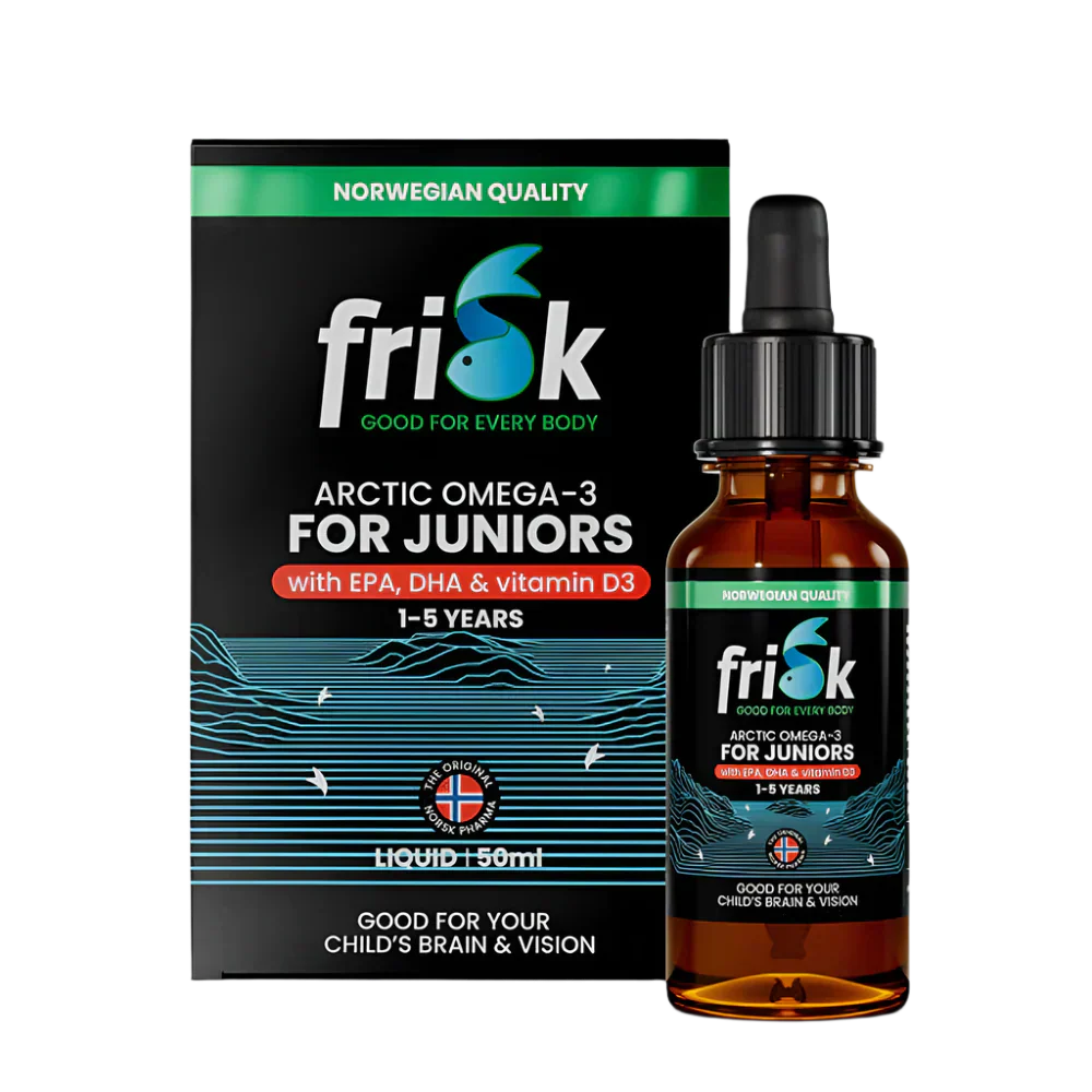 Arctic Kids – Omega-3 za djecu – Divlje ribe iz Norveške/Okus limuna – 50 ml