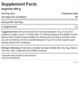 Arginin HCL - 400 grama