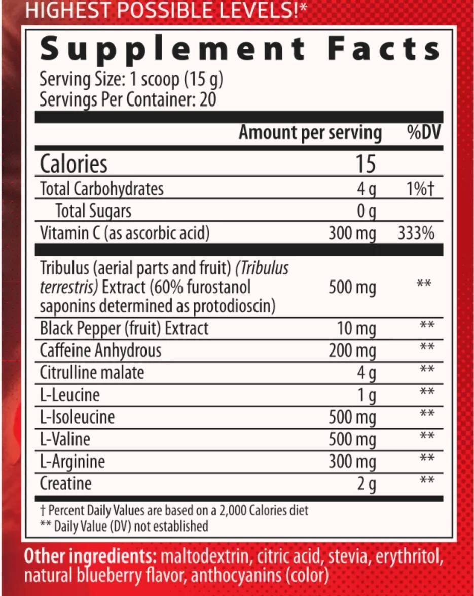 <tc>ARMAGEDDON</tc> / 20 porcija. 300 g