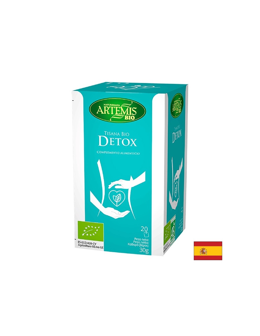 Čaj Detox Bio - Artemis, 20 filter vrećica