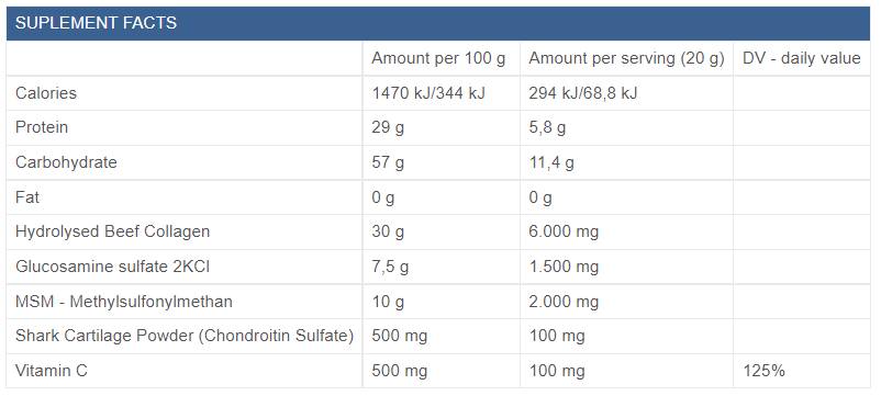 Artrox Powder/Collagen + Joint Complex - 500 grama