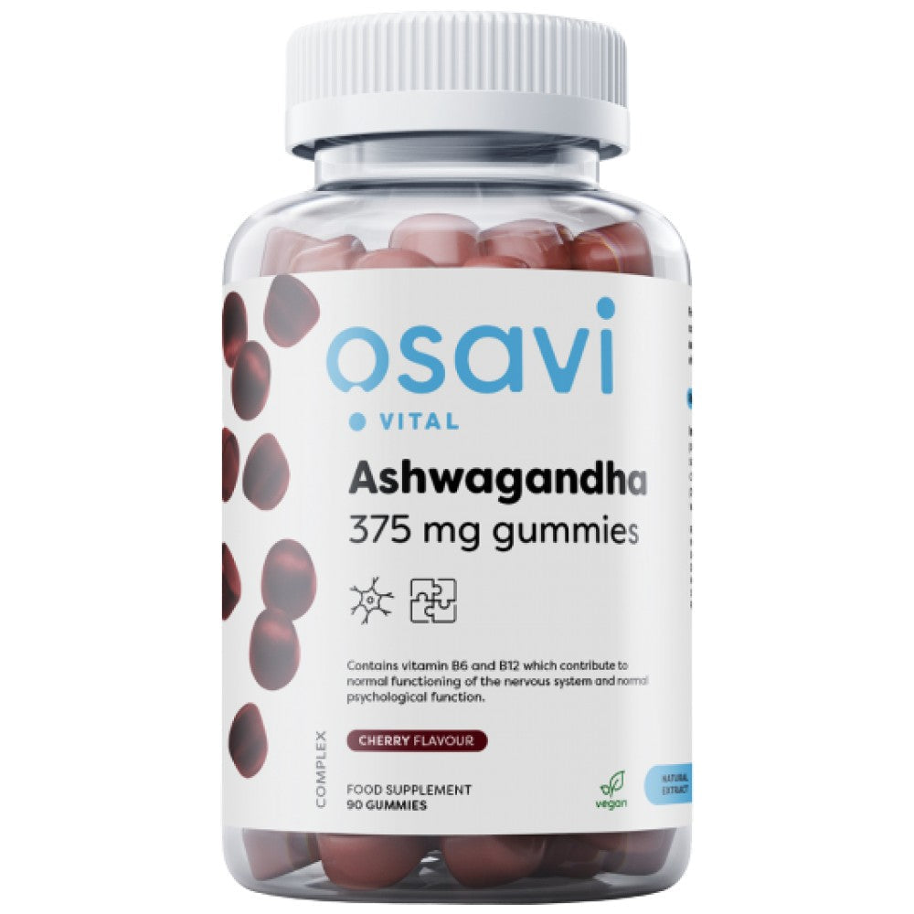 Ashwagandha 375 mg gumenih bombona - 90 gumenih bombona