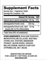 Ashwagandha 572 mg/120 tab