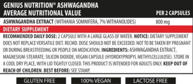 Ashwagandha - 90 kapsula