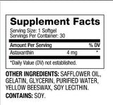 Astaksantin 4 mg - 60 gel kapsula