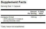 Astragalus 500 mg - 120 kapsula