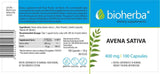 Avena Sativa 200 mg - 100 kapsula