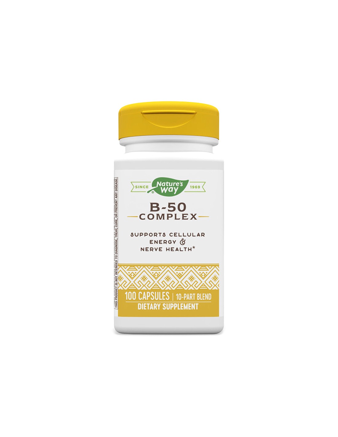 B-50 Complex - Vitamin B-50 kompleks, 100 kapsula Nature's Way