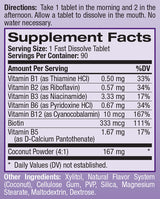 B-Complex Energy Support /Fast Dissolve/ 90 tabs.