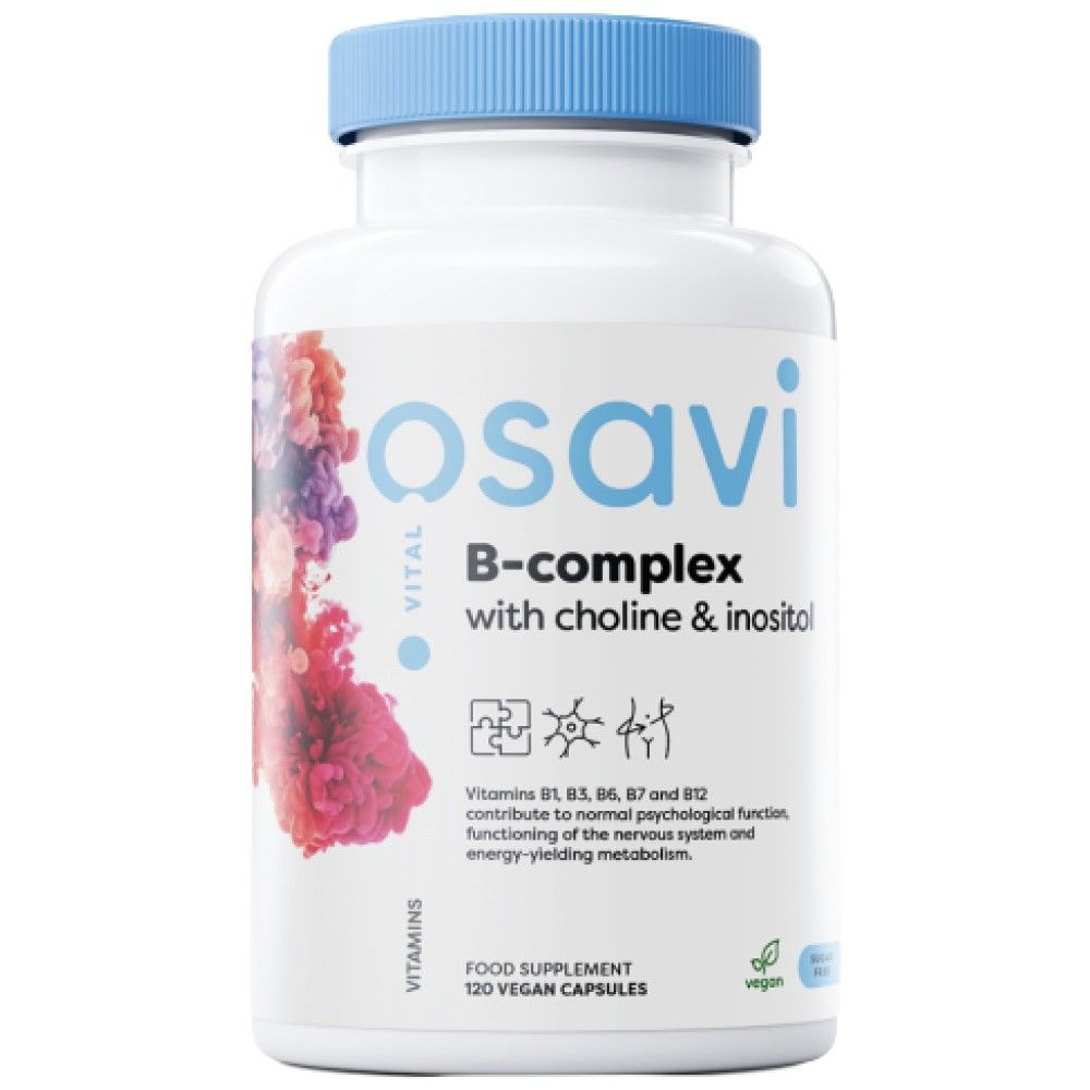 B-kompleks s kolinom & Inozitol - 120 kapsula