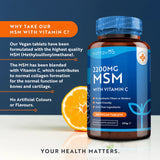 MSM 2200 mg (kosti i spojevi) - 365 tableta