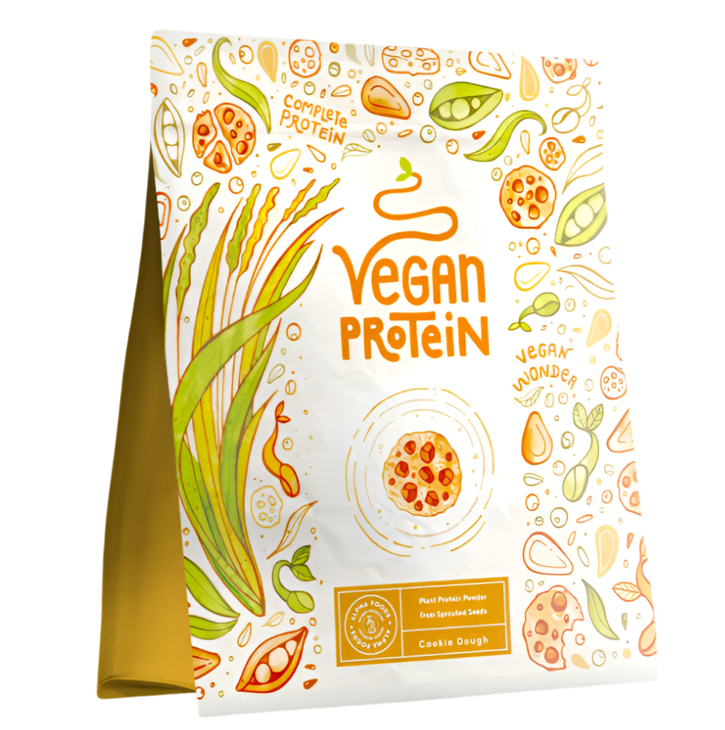 Veganski protein - okus tijesta za kolačiće (600 g) Alpha Foods