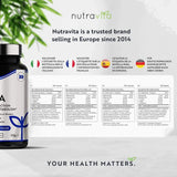 BCAA (2:1:1) s vitaminima B6 & B12 - 180 V kapsula. <tc>Nutravita</tc>