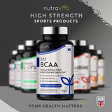 BCAA (2:1:1) s vitaminima B6 & B12 - 180 V kapsula. <tc>Nutravita</tc>