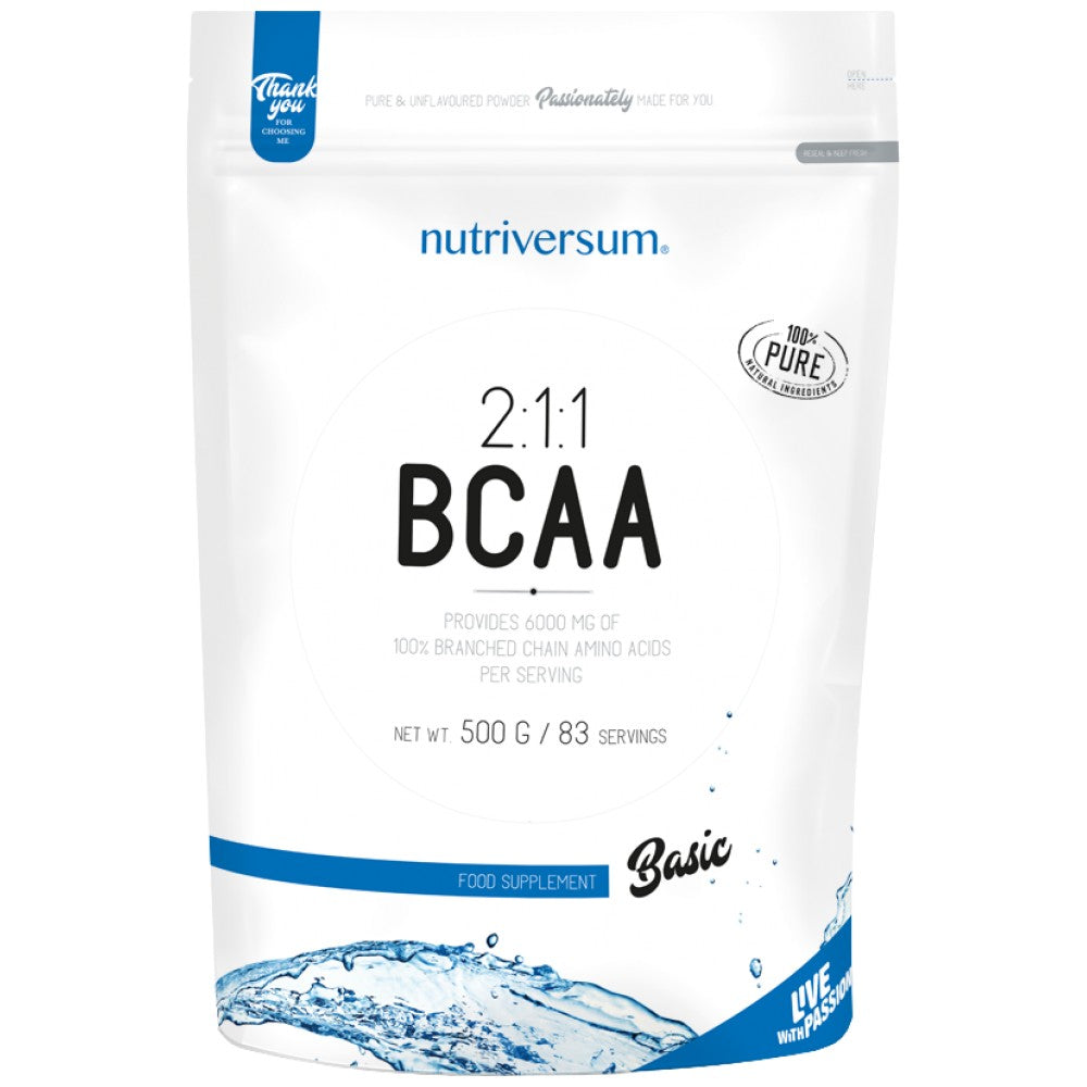 BCAA 2:1:1 u prahu - 500 grama
