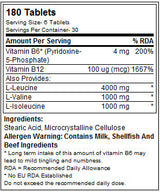 BCAA 6000 - 180 tableta