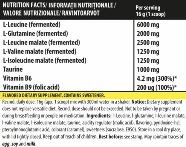 BCAA 811/8:1:1 - 400 grama