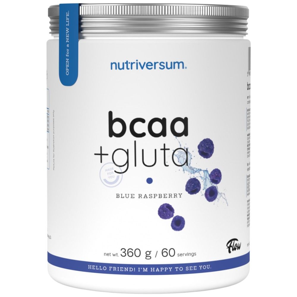 BCAA + gluta u prahu | Protok - 360 grama