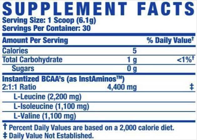 BCAA Powder XS - 183 grama