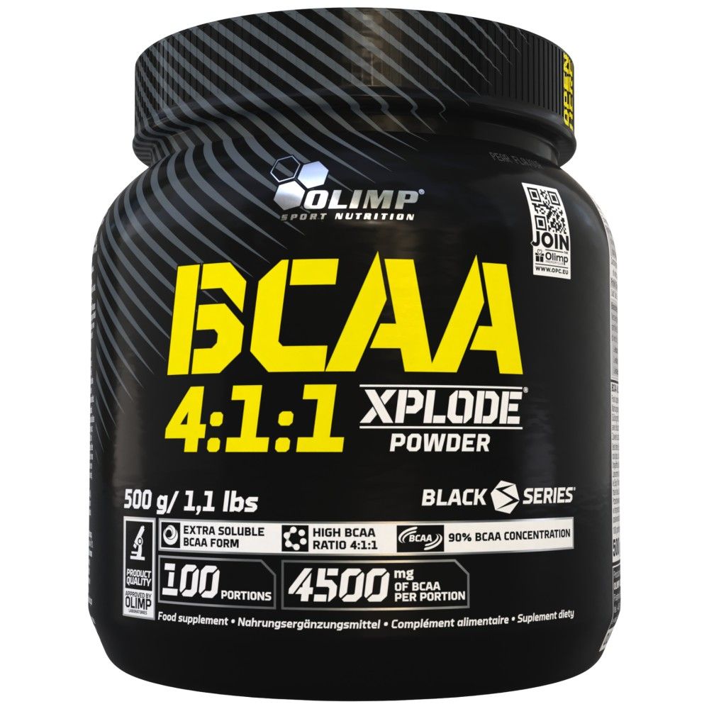 BCAA 4: 1: 1 Xplode prah - 500 grama