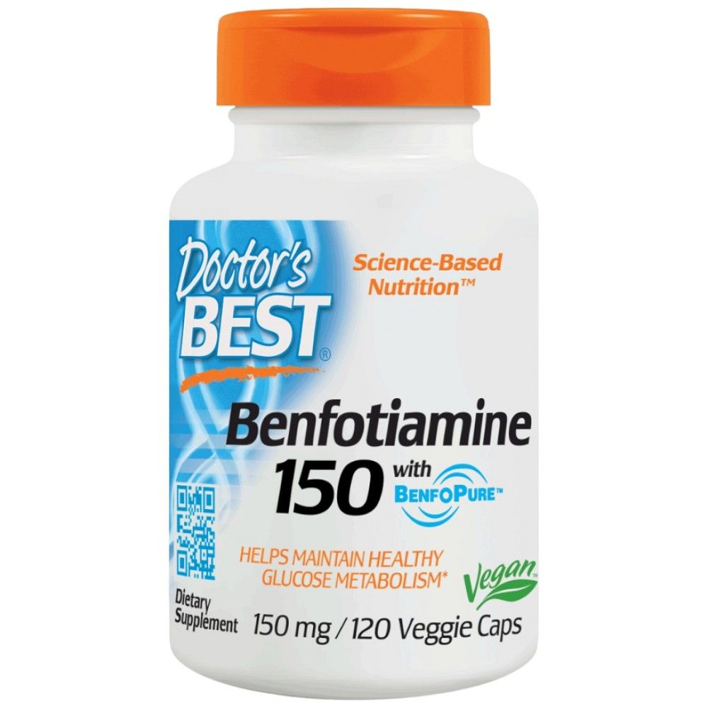 NAJBOLJI Benfotiamin 150 mg | BenfoPure - 120 kapsula