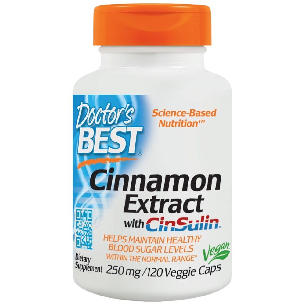 NAJBOLJI ekstrakt cimeta s CinSulinom 250 mg - 120 kapsula