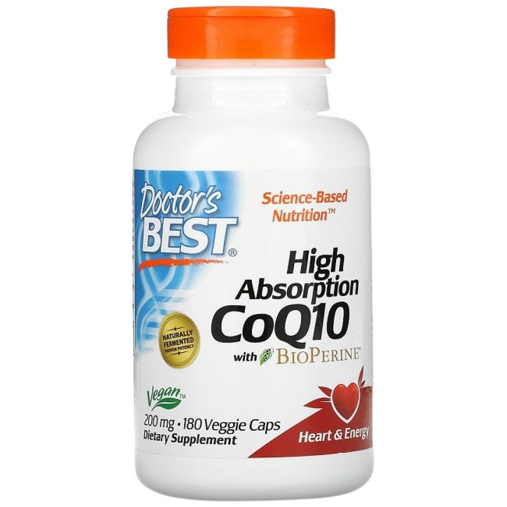 NAJBOLJI CoQ10 s Bioperinom 200 mg - 180 kapsula