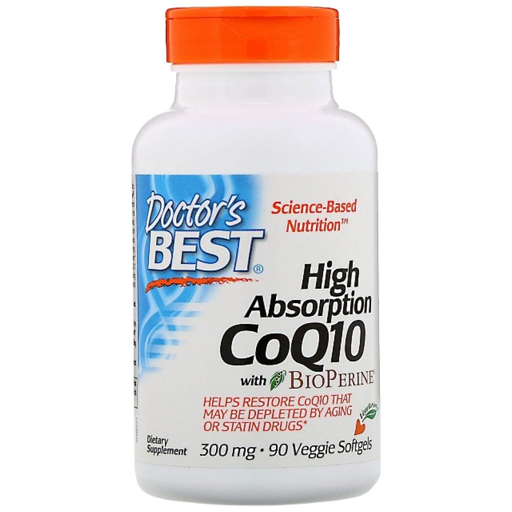 NAJBOLJI CoQ10 s Bioperinom 300 mg - 90 gel kapsula