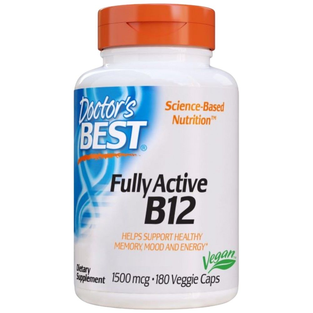 NAJBOLJI potpuno aktivni B12/metilkobalamin 1500 mcg - 180 kapsula