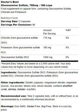 NAJBOLJI glukozamin sulfat 750 mg - 180 kapsula