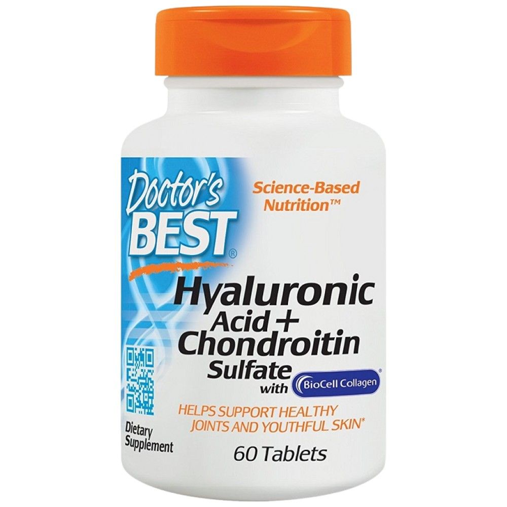 NAJBOLJA hijaluronska kiselina + hondroitin sulfat/s kolagenom BioCell - 60 tableta