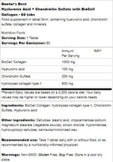 NAJBOLJA hijaluronska kiselina + hondroitin sulfat/s kolagenom BioCell - 60 tableta