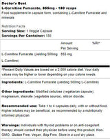 NAJBOLJI L-karnitin fumarat 855 mg - 60 kapsula