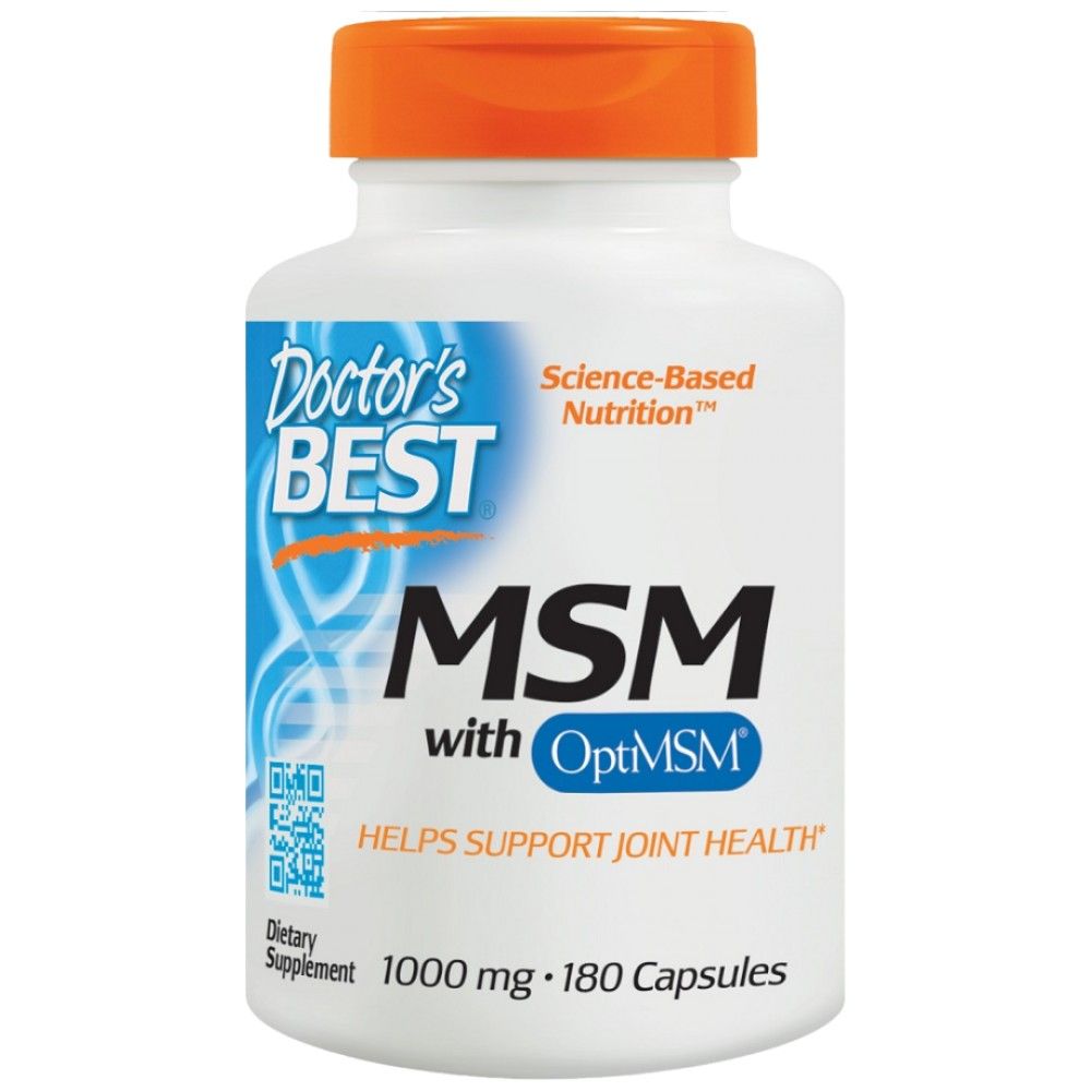 NAJBOLJI MSM 1000 mg | S OptiMSM - 180 kapsula