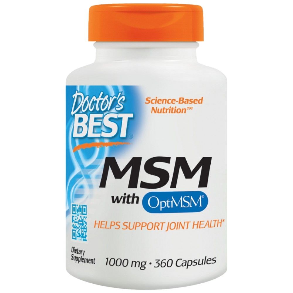 NAJBOLJI MSM 1000 mg | S OptiMSM - 360 kapsula