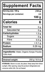 BIO Konjac Fettuccine - 320 grama