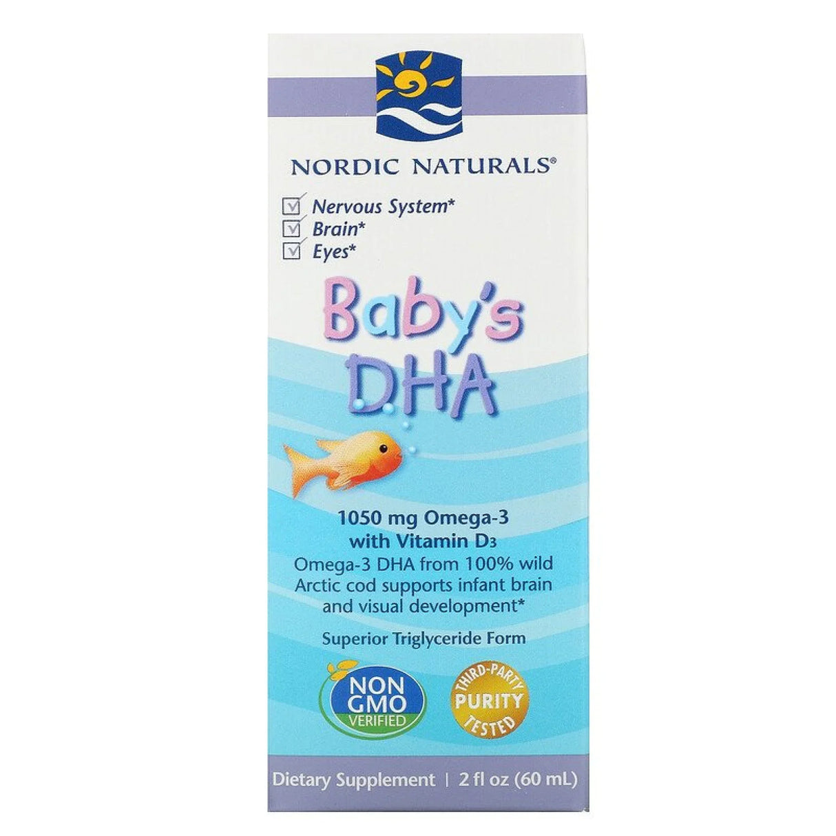 Bebina DHA | 1050mg Omega-3 s vitaminom D - 60 ml