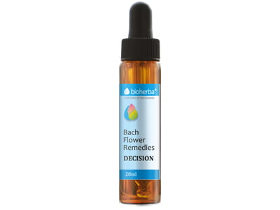 Bachove kapi DECISION 20 ml