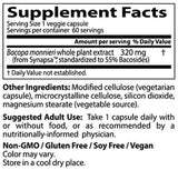 Bacopa sa Synapsom 320 mg - 60 kapsula