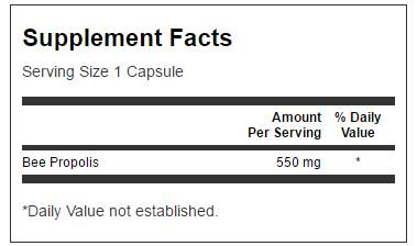 Pčelinji propolis 550 mg - 60 kapsula
